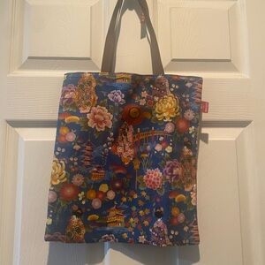 Floral Patterned Tote Bag